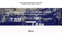 Desktop Screenshot of opeiu-local2.org