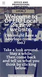 Mobile Screenshot of opeiu-local2.org